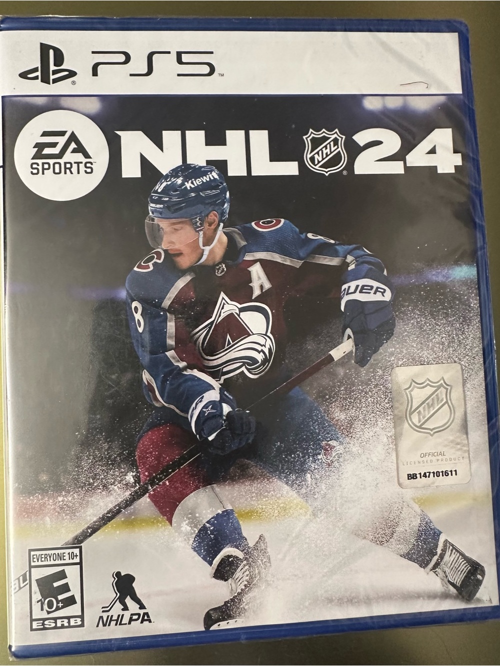 NHL 24 (PS5) - Blue/Maroon Cover